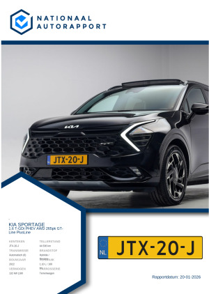 Afbeelding van het Nationaal Autorapport