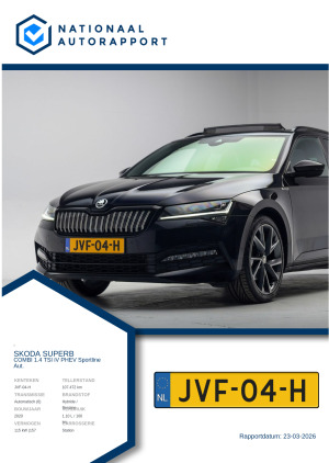 Afbeelding van het Nationaal Autorapport