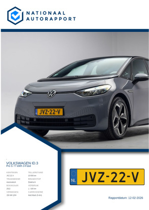 Afbeelding van het Nationaal Autorapport