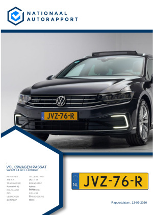 Afbeelding van het Nationaal Autorapport