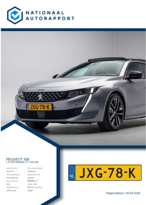 Afbeelding van het Nationaal Autorapport