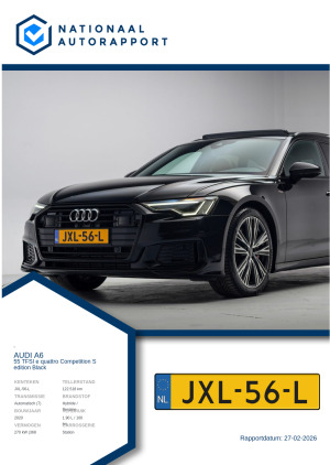 Afbeelding van het Nationaal Autorapport