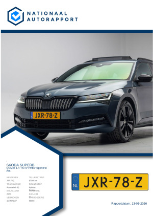 Afbeelding van het Nationaal Autorapport