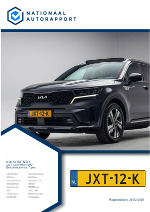 Afbeelding van het Nationaal Autorapport