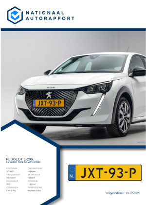 Afbeelding van het Nationaal Autorapport