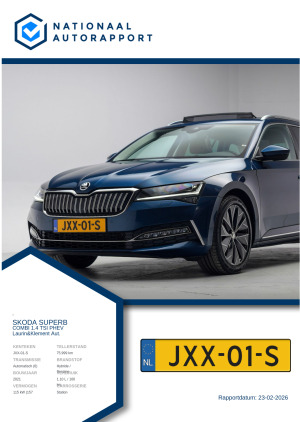 Afbeelding van het Nationaal Autorapport