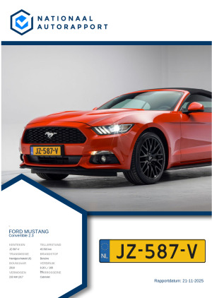 Afbeelding van het Nationaal Autorapport