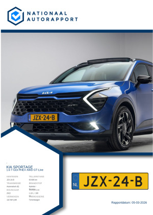 Afbeelding van het Nationaal Autorapport