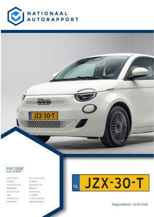 Afbeelding van het Nationaal Autorapport