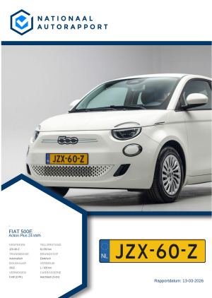 Afbeelding van het Nationaal Autorapport