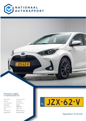 Afbeelding van het Nationaal Autorapport