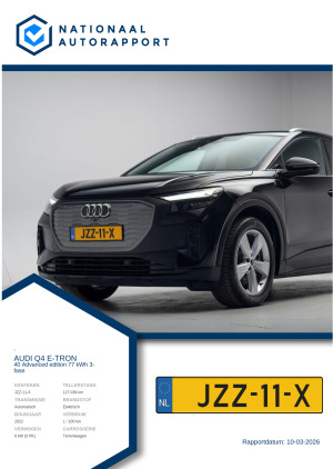 Afbeelding van het Nationaal Autorapport