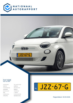 Afbeelding van het Nationaal Autorapport