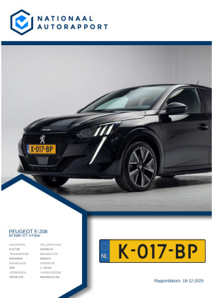 Afbeelding van het Nationaal Autorapport