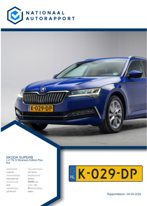 Afbeelding van het Nationaal Autorapport