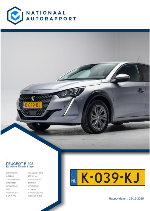 Afbeelding van het Nationaal Autorapport