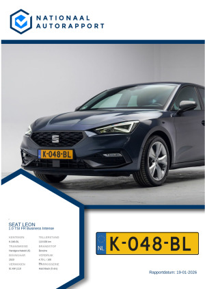 Afbeelding van het Nationaal Autorapport