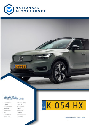 Afbeelding van het Nationaal Autorapport