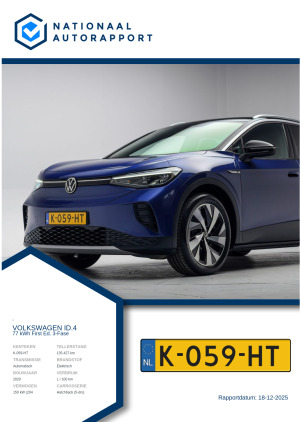 Afbeelding van het Nationaal Autorapport