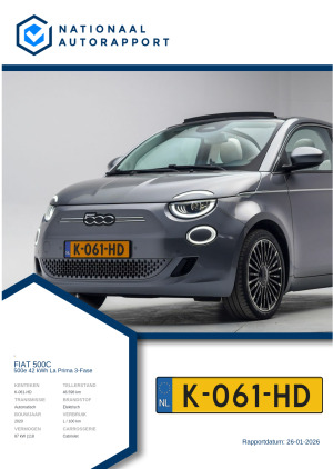 Afbeelding van het Nationaal Autorapport