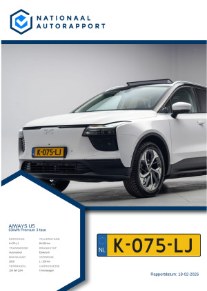 Afbeelding van het Nationaal Autorapport