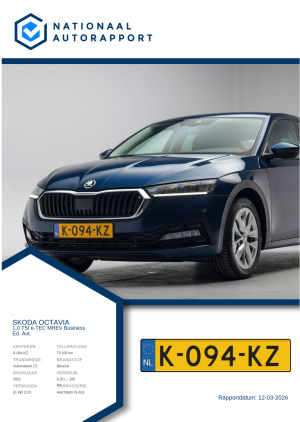 Afbeelding van het Nationaal Autorapport