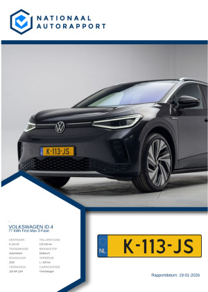 Afbeelding van het Nationaal Autorapport