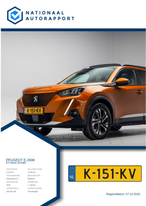 Afbeelding van het Nationaal Autorapport