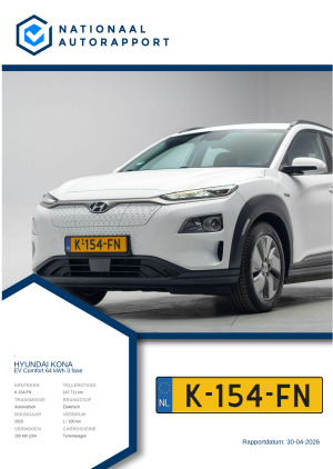 Afbeelding van het Nationaal Autorapport