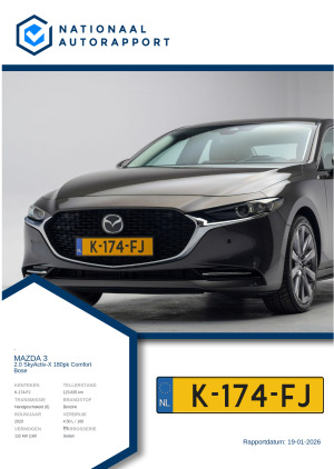 Afbeelding van het Nationaal Autorapport