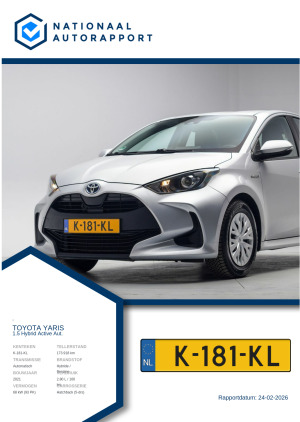 Afbeelding van het Nationaal Autorapport