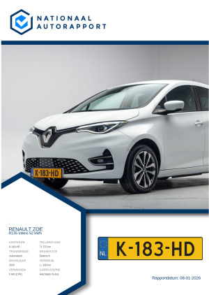 Afbeelding van het Nationaal Autorapport