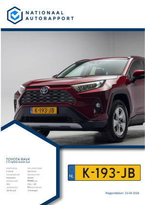 Afbeelding van het Nationaal Autorapport