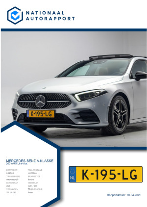 Afbeelding van het Nationaal Autorapport