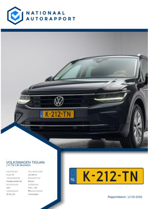 Afbeelding van het Nationaal Autorapport