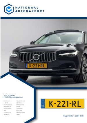 Afbeelding van het Nationaal Autorapport