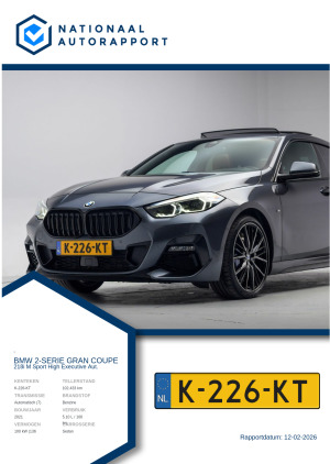 Afbeelding van het Nationaal Autorapport