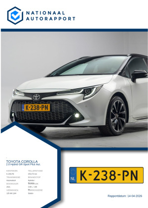 Afbeelding van het Nationaal Autorapport