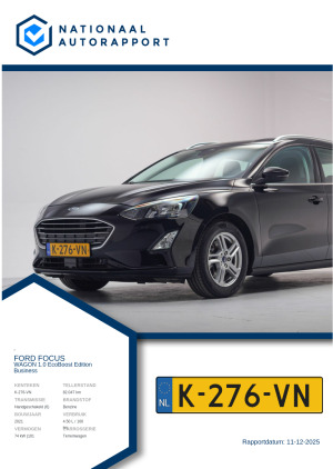 Afbeelding van het Nationaal Autorapport