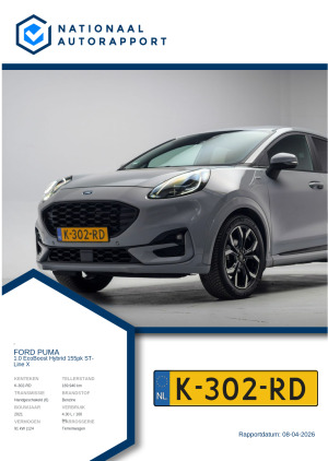 Afbeelding van het Nationaal Autorapport