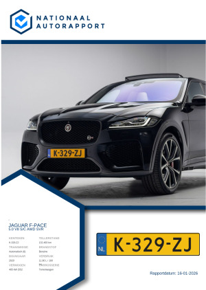 Afbeelding van het Nationaal Autorapport