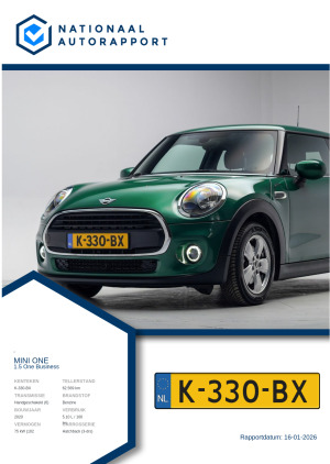 Afbeelding van het Nationaal Autorapport