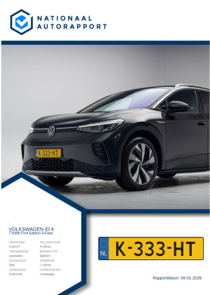 Afbeelding van het Nationaal Autorapport