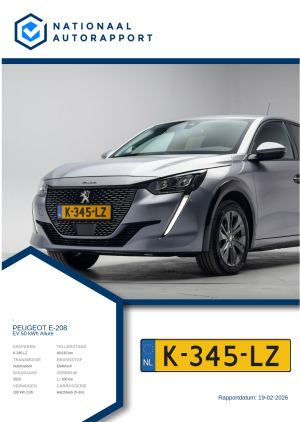 Afbeelding van het Nationaal Autorapport