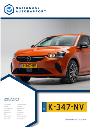 Afbeelding van het Nationaal Autorapport