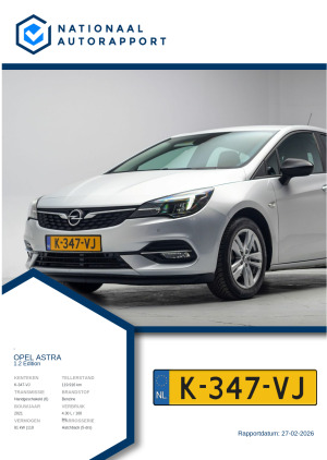 Afbeelding van het Nationaal Autorapport