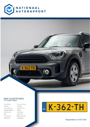 Afbeelding van het Nationaal Autorapport