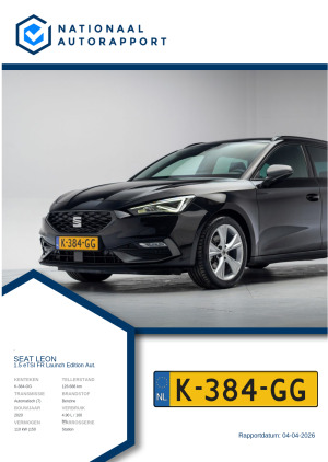 Afbeelding van het Nationaal Autorapport