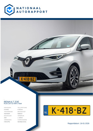 Afbeelding van het Nationaal Autorapport