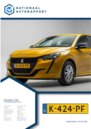 Afbeelding van het Nationaal Autorapport